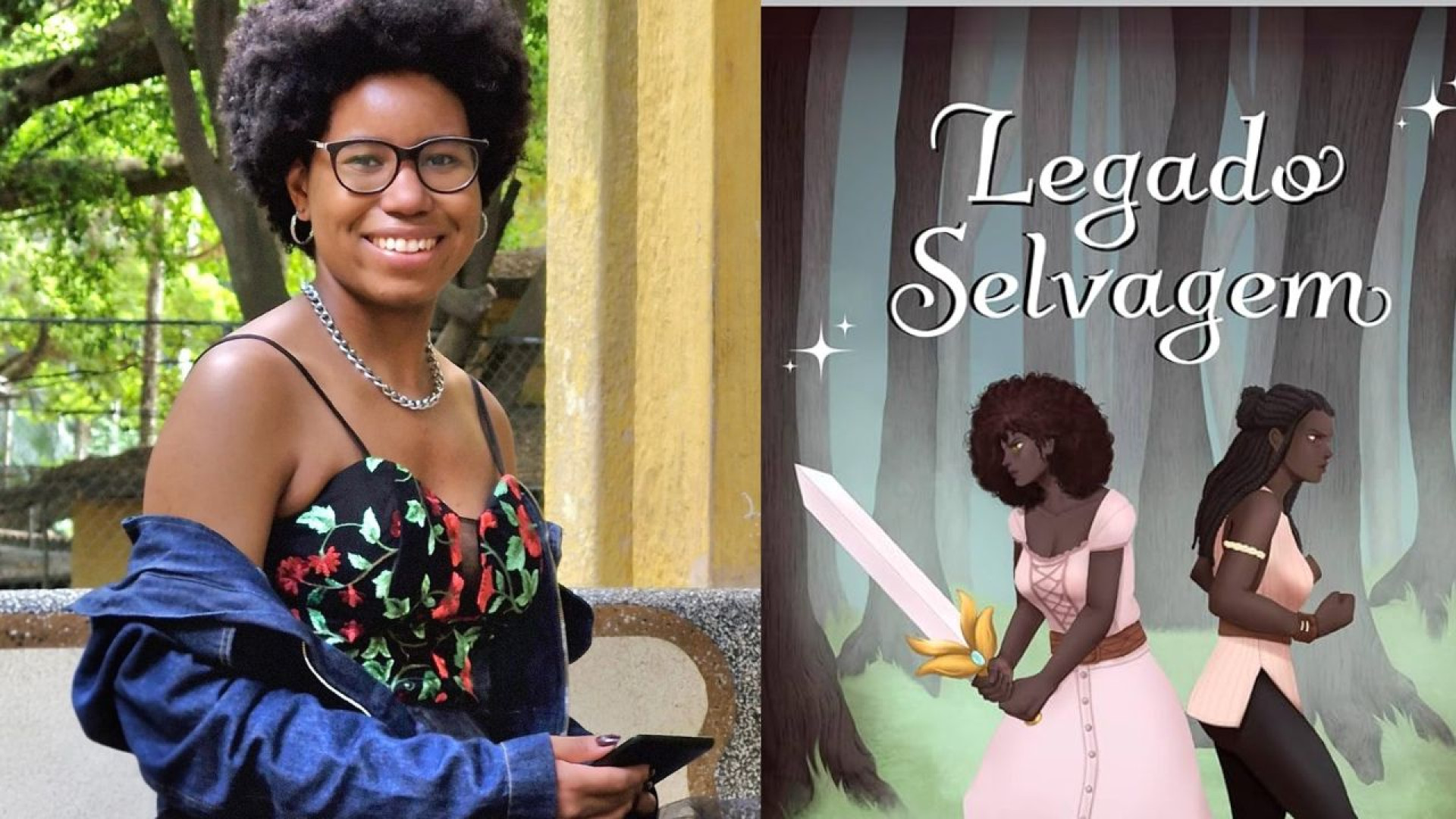 A paulistana Larissa Cristal escreveu "Legado Selvagem"