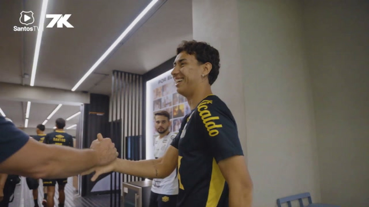 Santos treina na Vila Belmiro para enfrentar o Sport