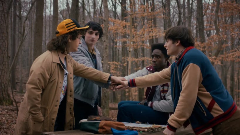 Os quatro protagonistas de Stranger Things retornam para a última temporada da série  