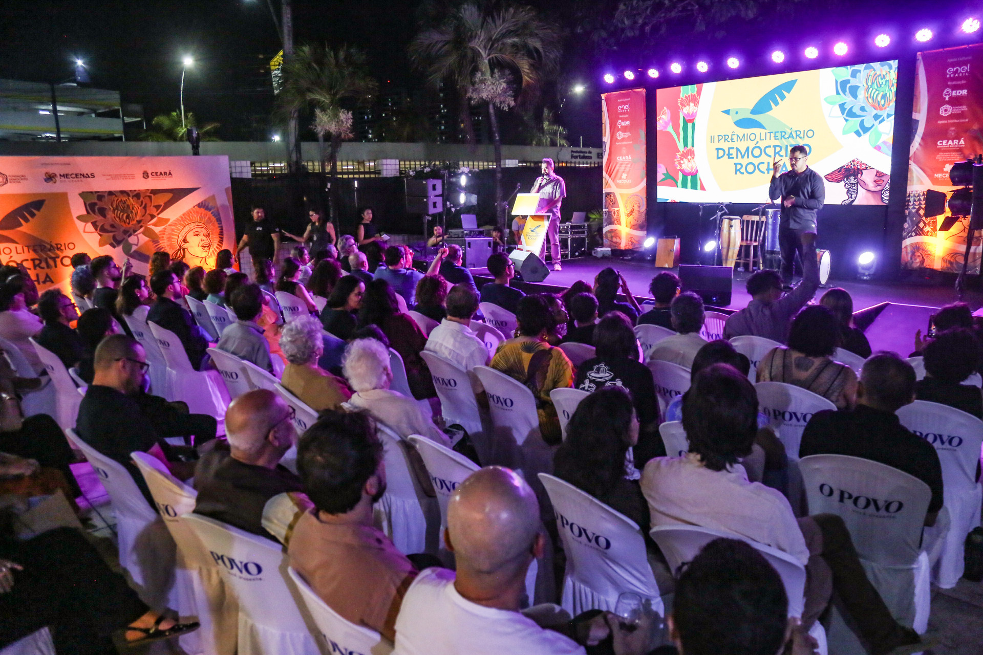 FORTALEZA-CE BRASil - 24.11.2025 -  Entrega do Prêmio Literário Demócrito Rocha (João Filho Tavares O Povo) (Foto: JoaoFilho Tavares)