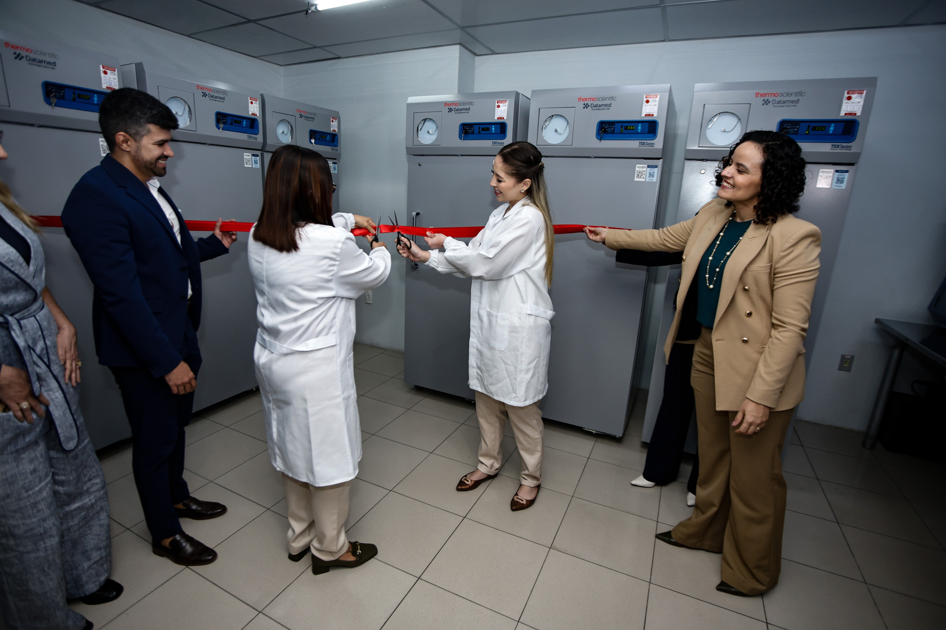 Inauguração simbólica dos freezers ocorreu nesta sexta-feira, 28