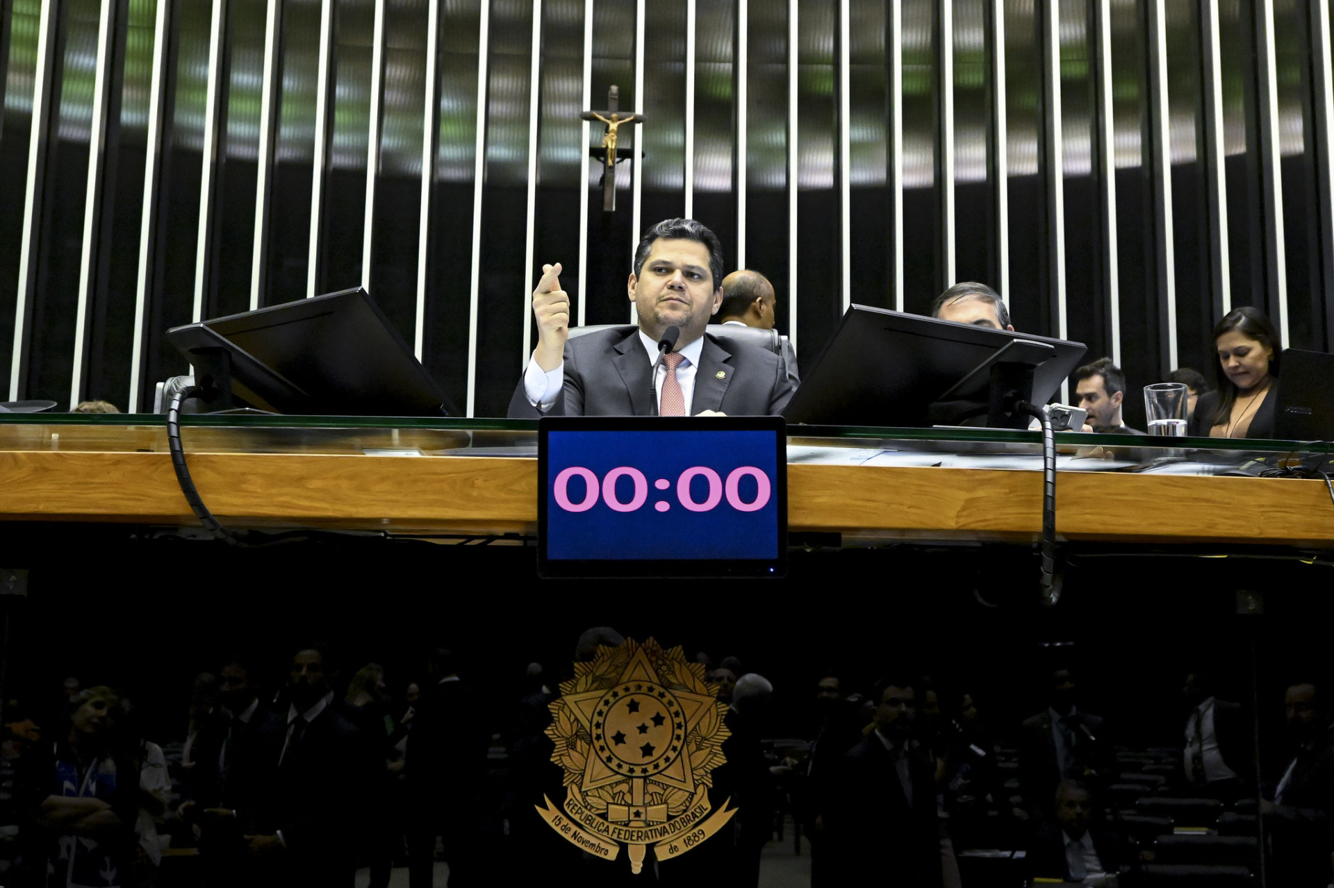 Presidente do Senado Federal, senador Davi Alcolumbre (União Brasil-AP), causa problemas para o governo
 (Foto: Carlos Moura/Agência Senado)