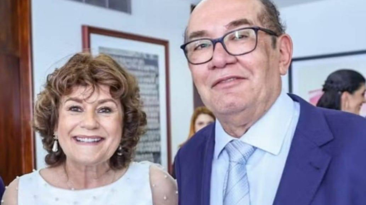 O ministro do STF Gilmar Mendes e a advogada Guiomar Feitosa anunciaram o fim do casamento após 18 anos juntos