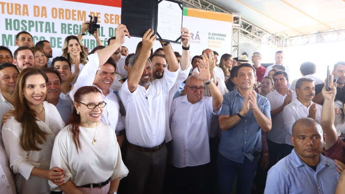 Em evento neste sábado, 29, governador Elmano de Freitas assinou autorização de início das obras do Hospital Regional do Maciço de Baturité 