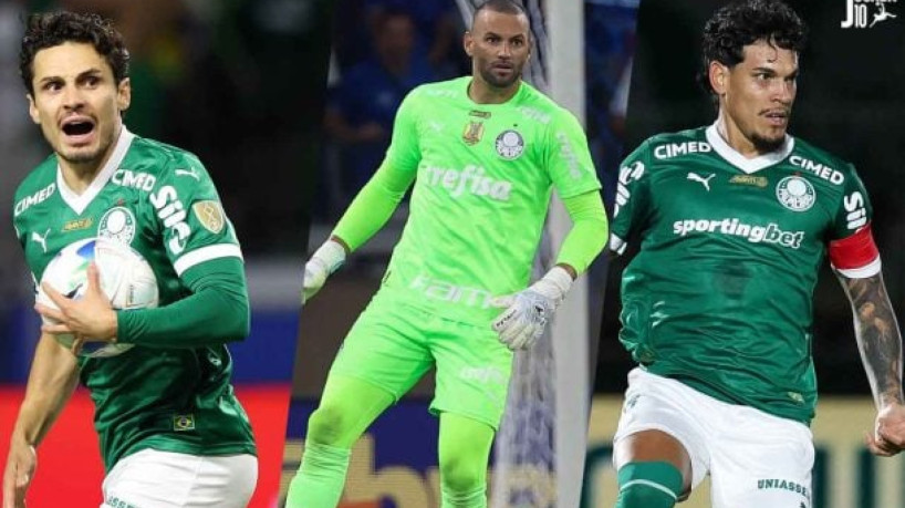 Weverton, Gustavo Gómez e Raphael Veiga têm chance de conquistar o terceiro título continental com o clube e assumir marcas inéditas em Lima 