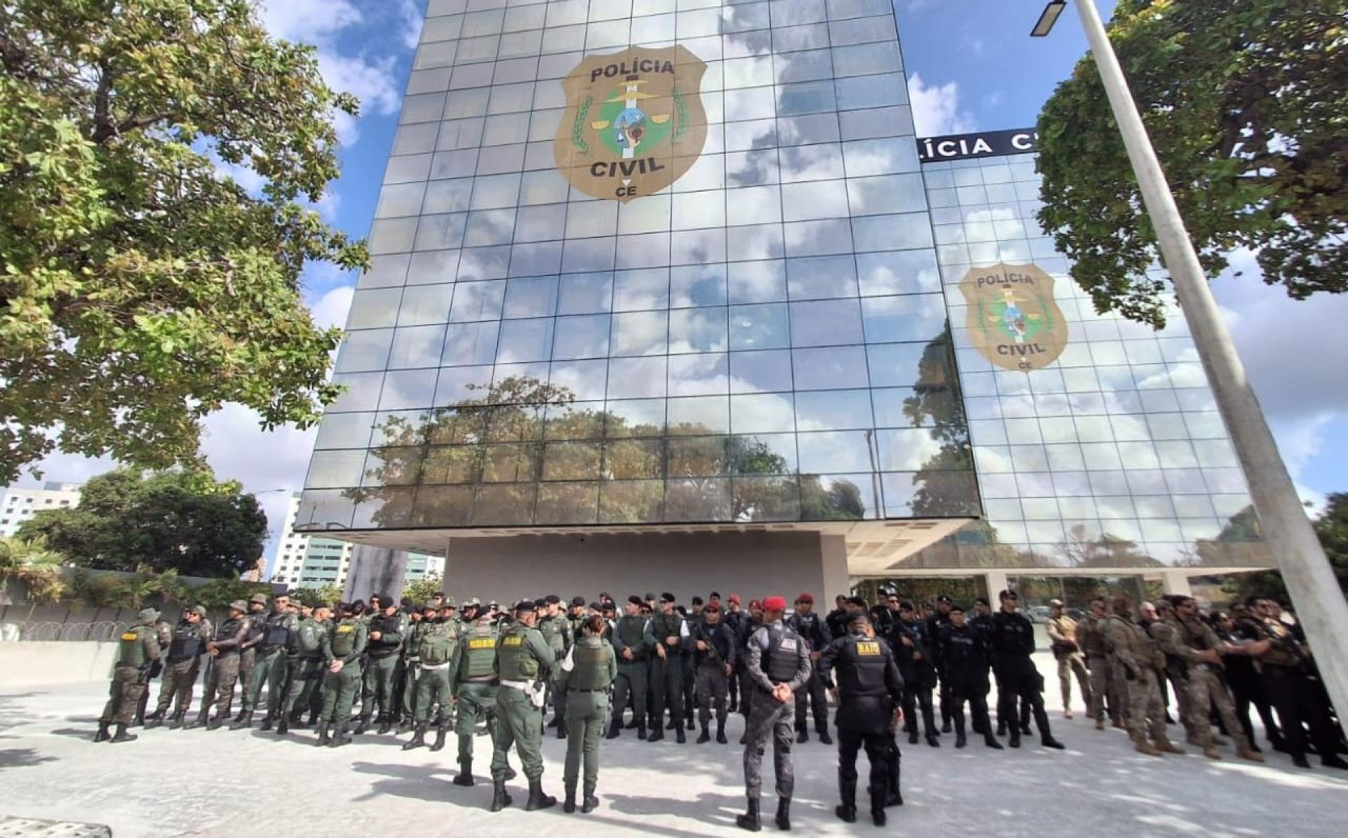 Com o intuito de mitigar Crimes Violentos Letais Intencionais (CVLIs), operação foi desenvolvida pela Coordenadoria Integrada de Planejamento Operacional (Copol) da SSPDS (Foto: Divulgação/Secretaria da Segurança Pública e Defesa Social)