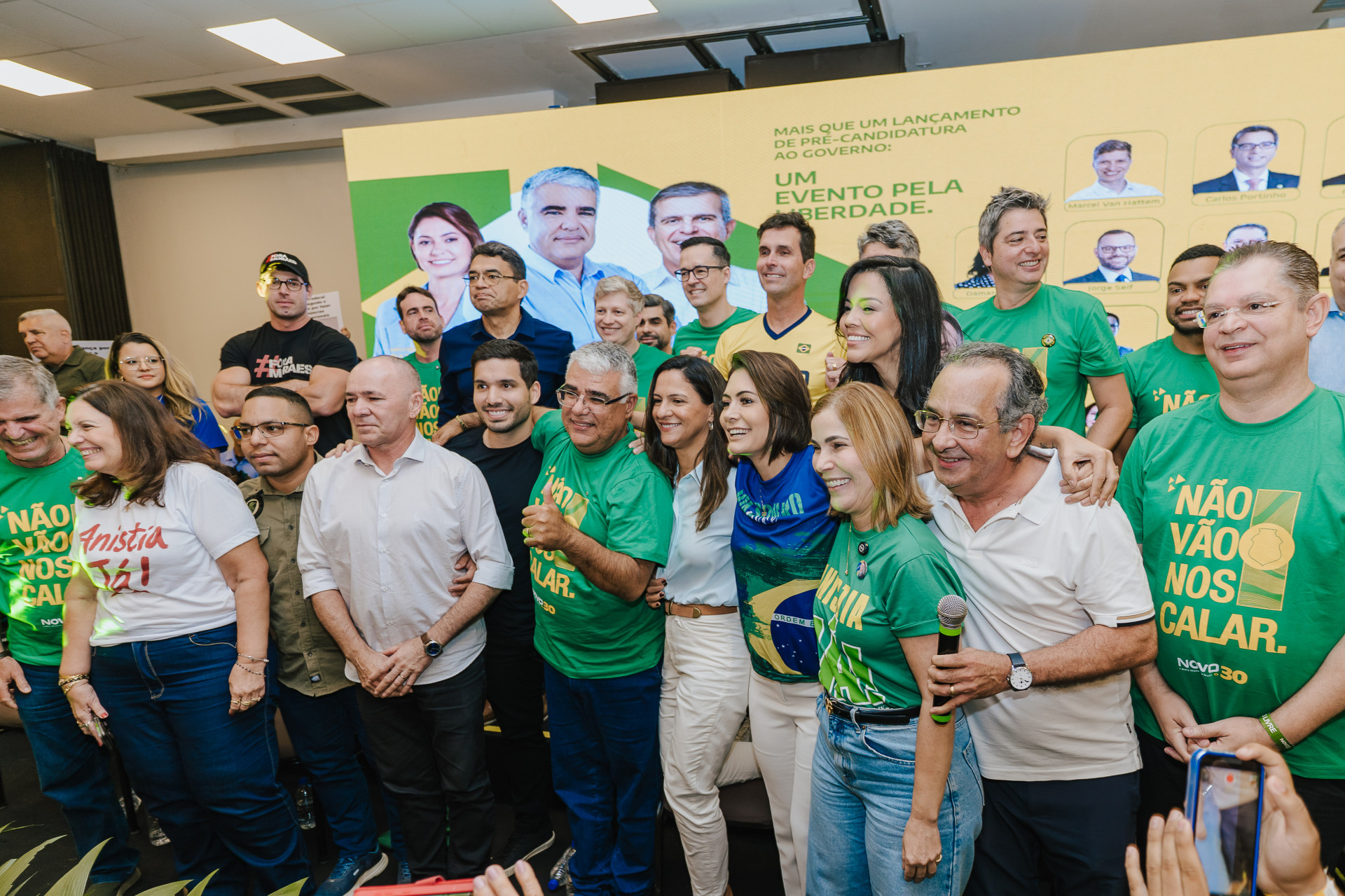 ￼LANÇAMENTO da pré-candidatura de Girão foi palco de intriga do PL (Foto: JÚLIO CAESAR)