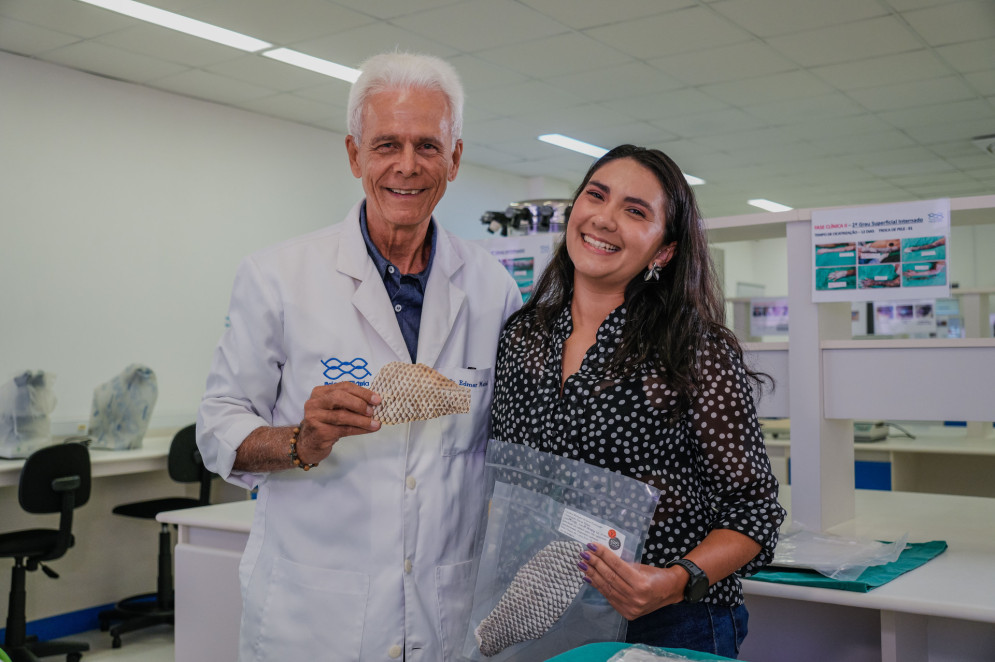 Dr. Edmar Maciel foi entrevistado pela jornalista Ana Rute Ramires(Foto: FERNANDA BARROS)