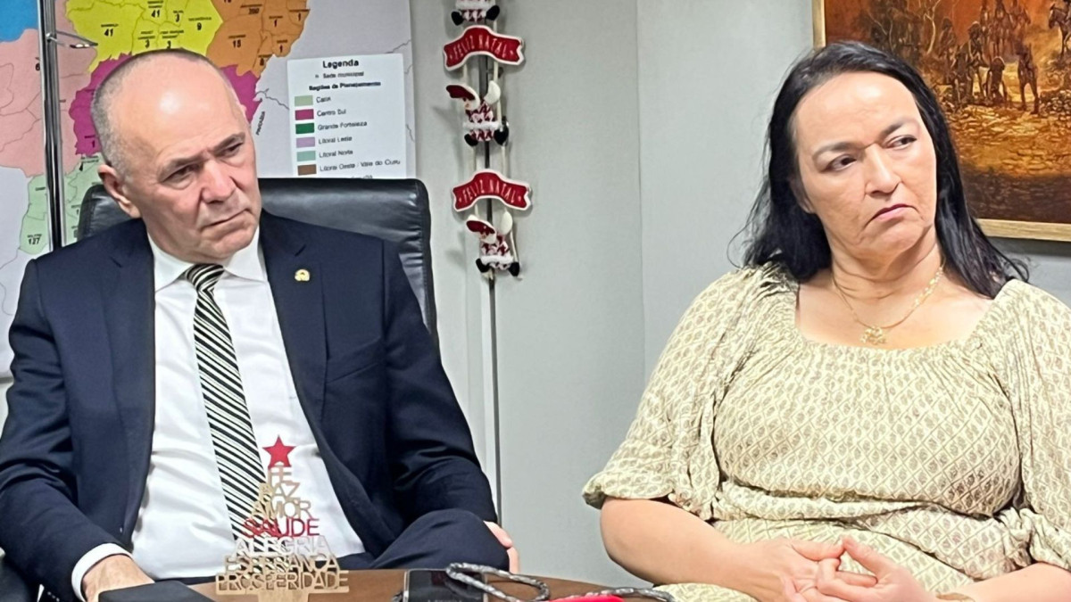 Na foto, os deputados estaduais Alcides Fernandes e Drª. Silvana, ambos do Partido Liberal (PL)