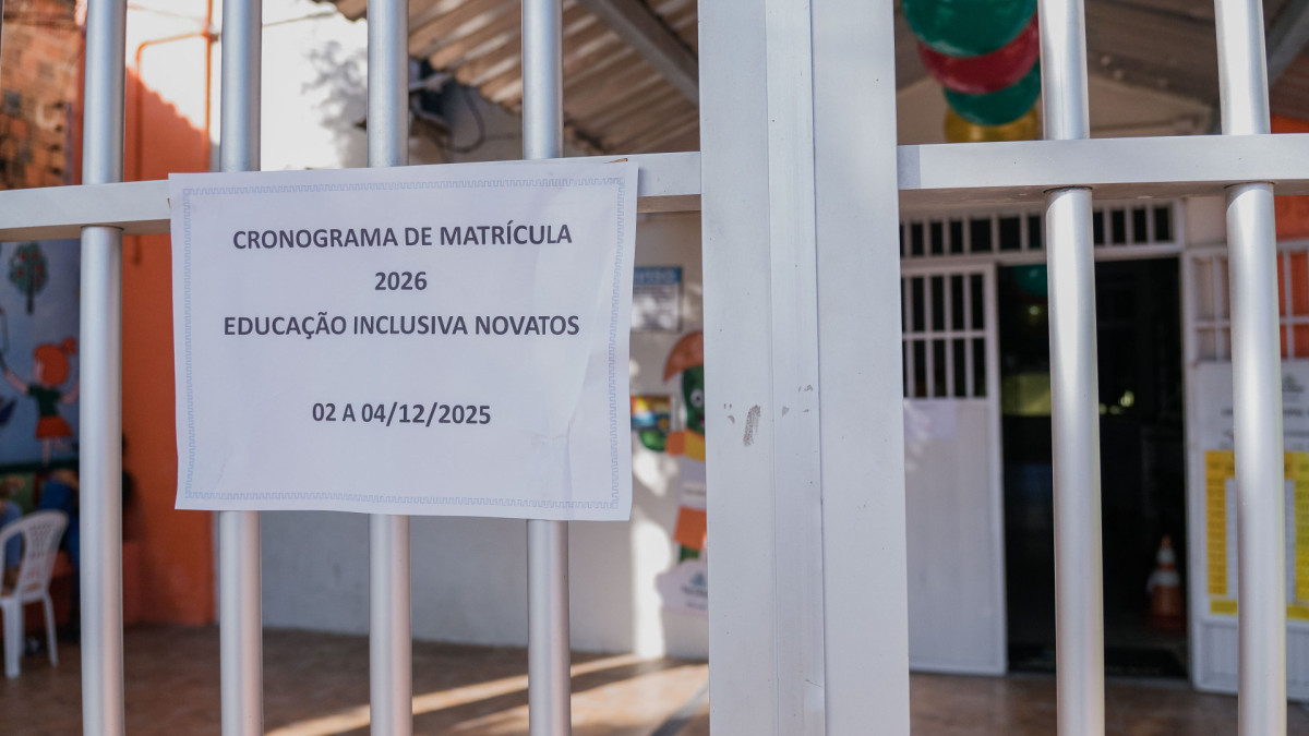 Matrícula antecipada para educação especial vai até quinta-feira, 4