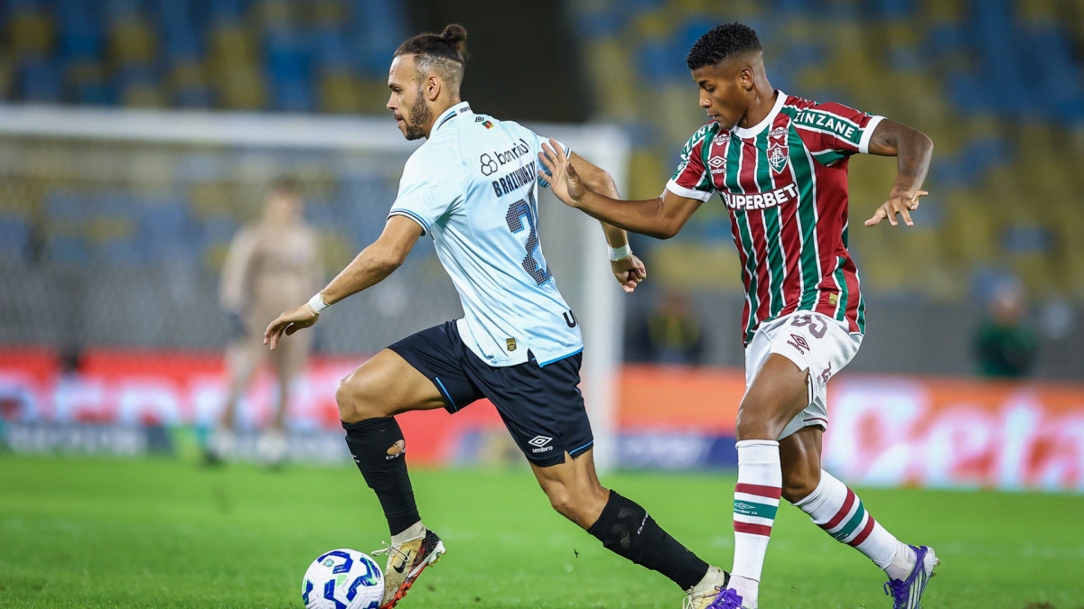 Grêmio e Fluminense se enfrentam hoje, 2, pelo Brasileirão. 