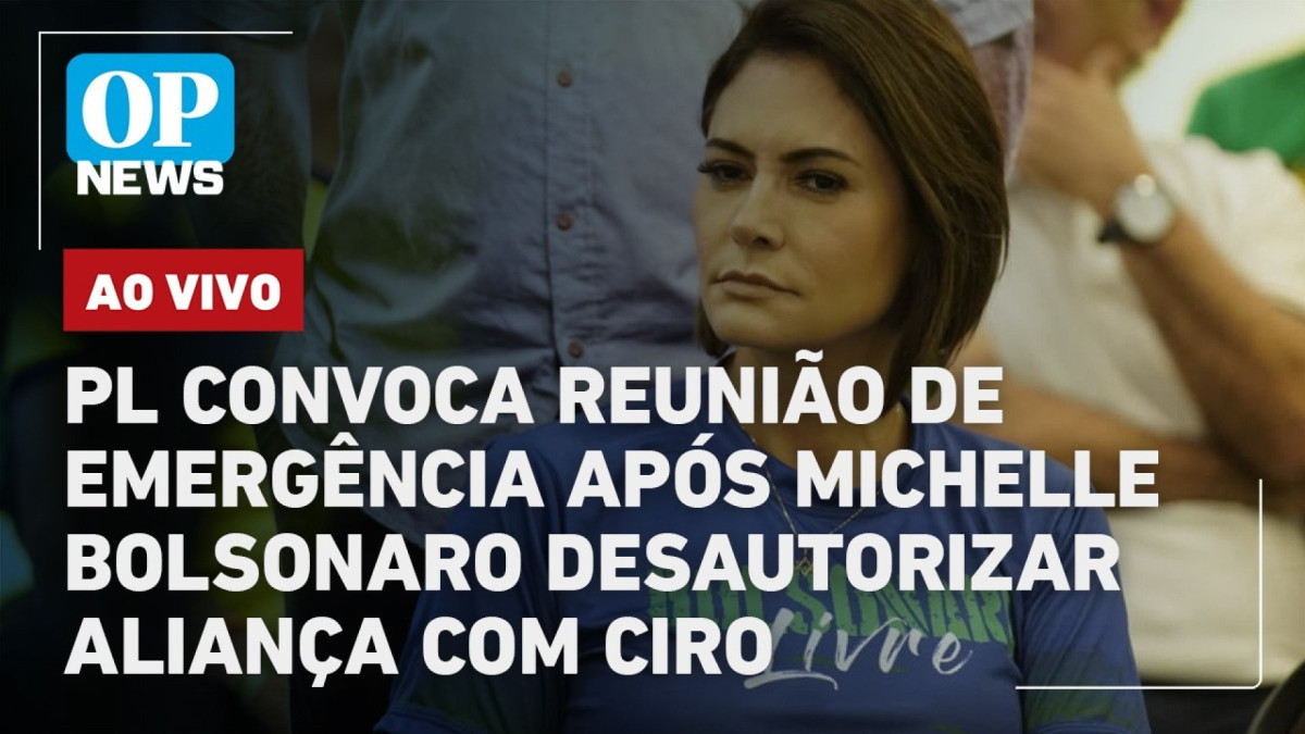 Michelle Bolsonaro critica alliança do PL com Ciro Gomes e chama a união de precipitada