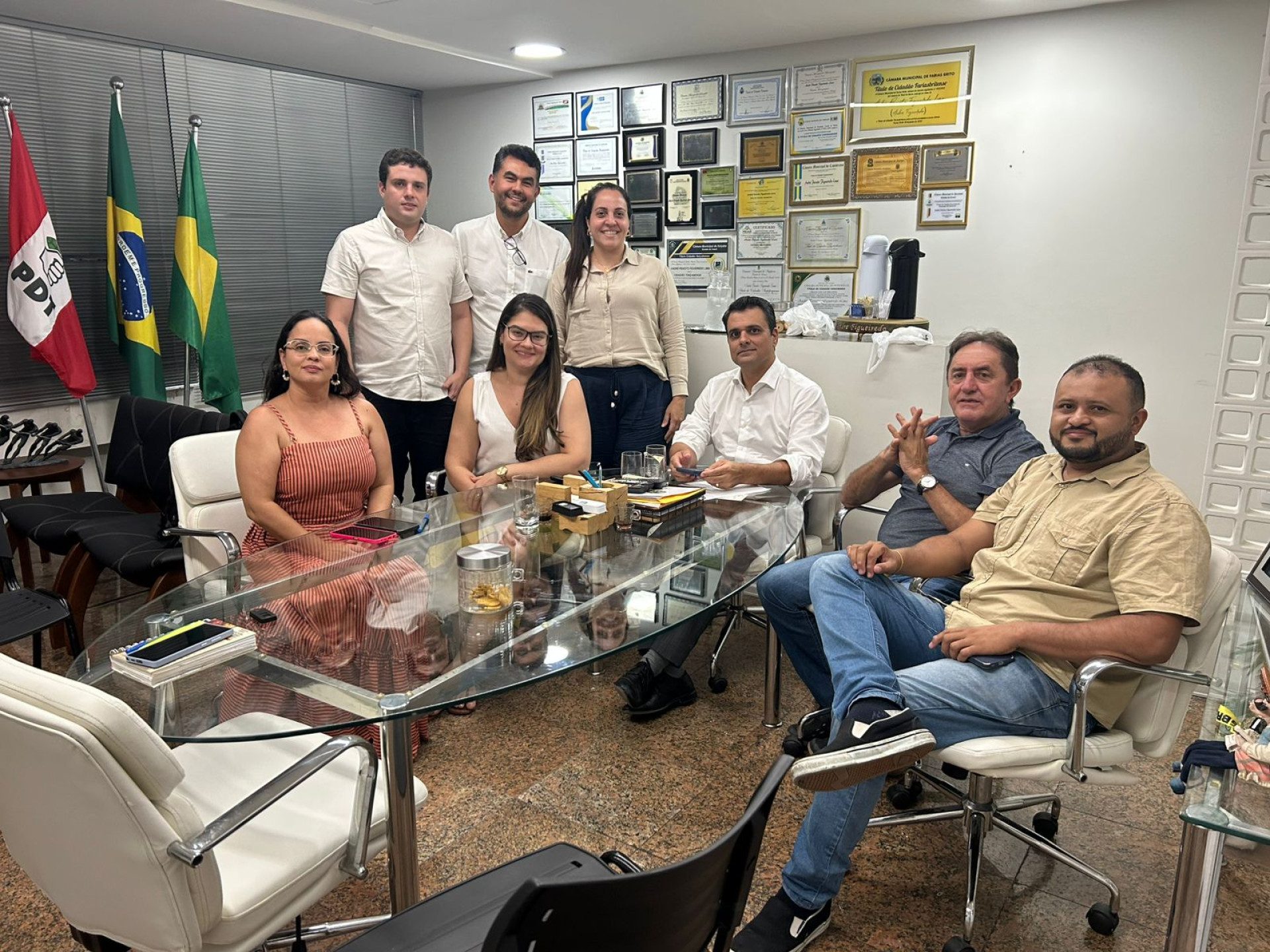 Primeira reunião da nova Executiva do PDT Fortaleza encaminhou ao Conselho de Ética representação para expulsar o vereador PPCell do partido (Foto: Divulgação/PDT Fortaleza)