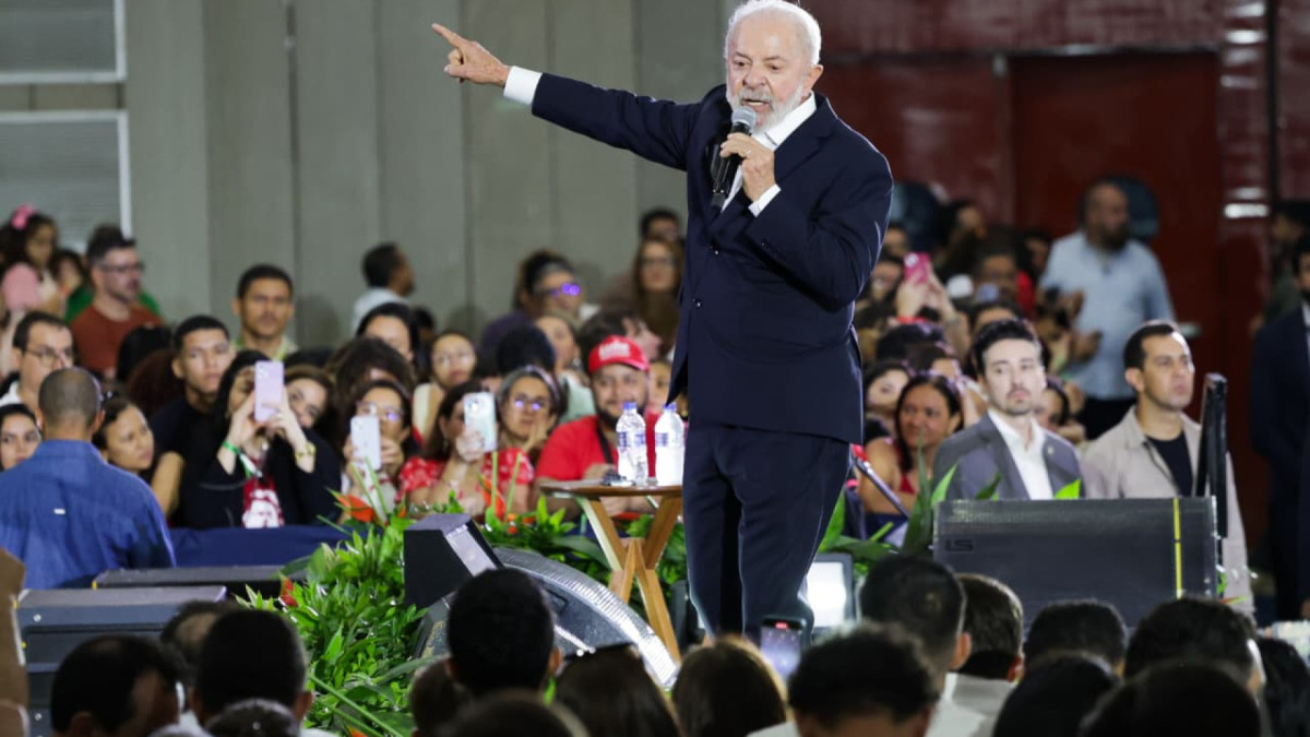 Lula no Centro de Eventos do Ceará 