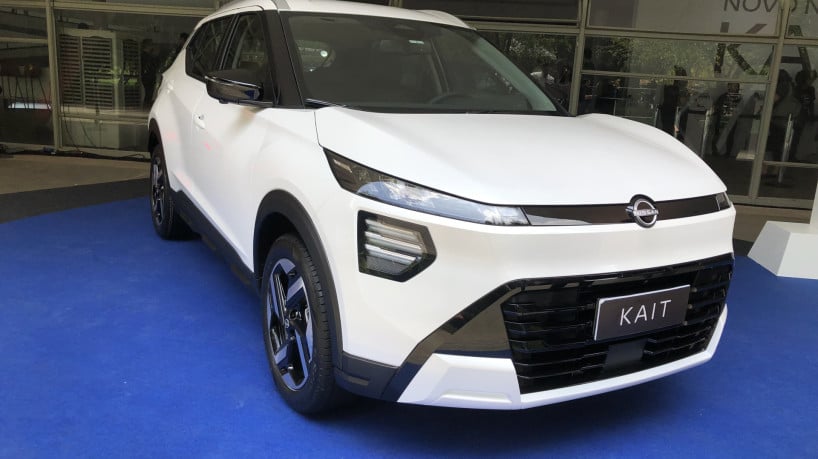 Nissan kait herda mesma plataforma e o motor 1.6 aspirado do Kicks Play 