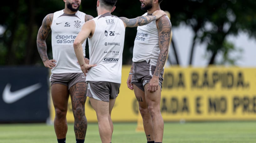 Yuri Alberto, Memphis Depay e Rodrigo Garro não enfrentarão o Fortaleza 