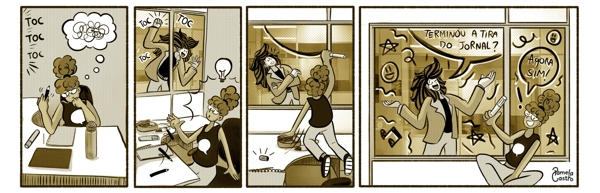 Metatirinhas, por Pâmela de Castro