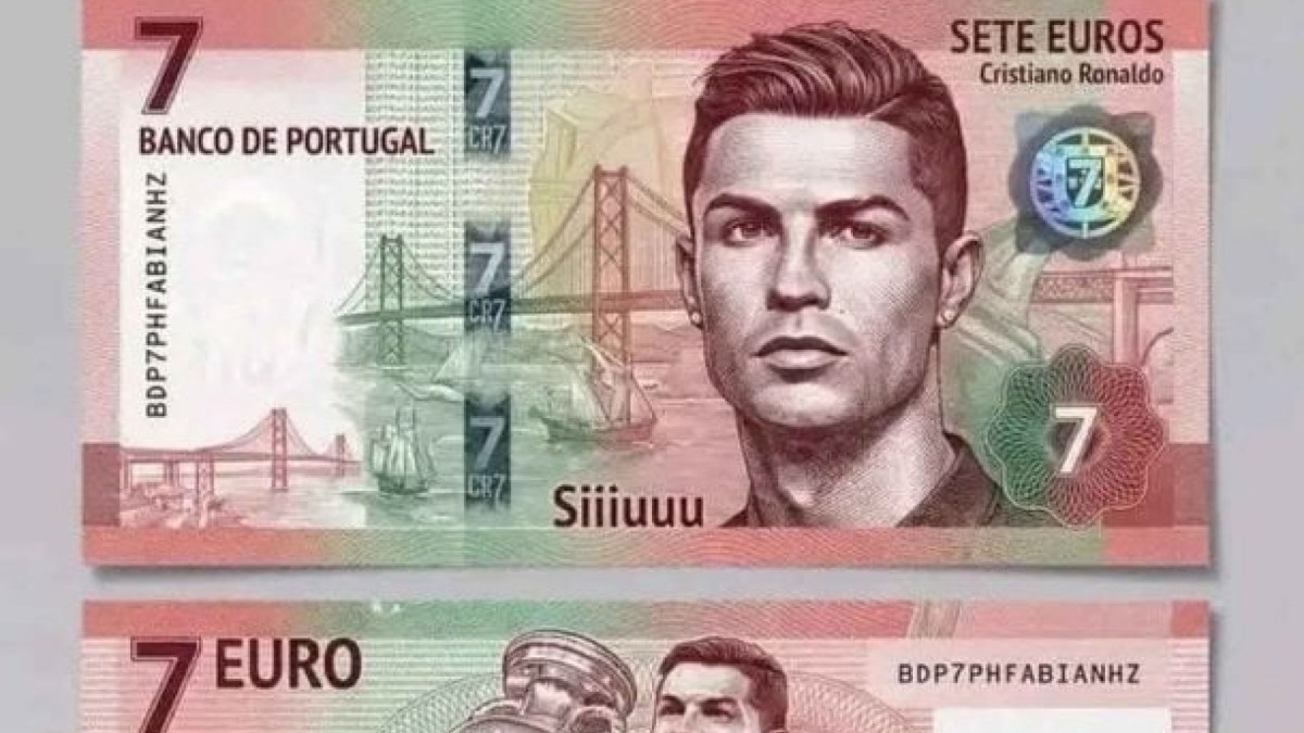 Instituição alerta para publicações enganosas nas redes e reforça que não produziu nem planeja produzir qualquer cédula dedicada ao jogador