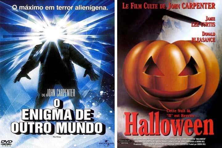 John Carpenter – Nascido em 1948, é um dos nomes mais influentes do terror e da ficção científica, conhecido por filmes como O Enigma de Outro Mundo e Halloween.