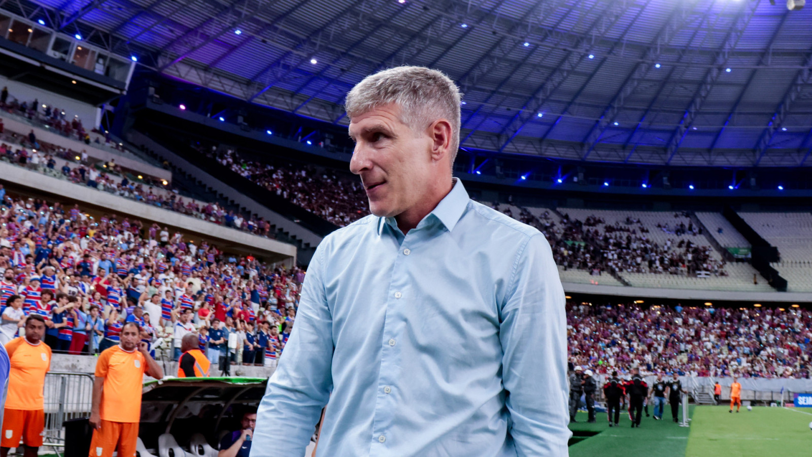 Palermo ficou perto de salvar o Fortaleza da queda (Foto: Samuel Setubal)