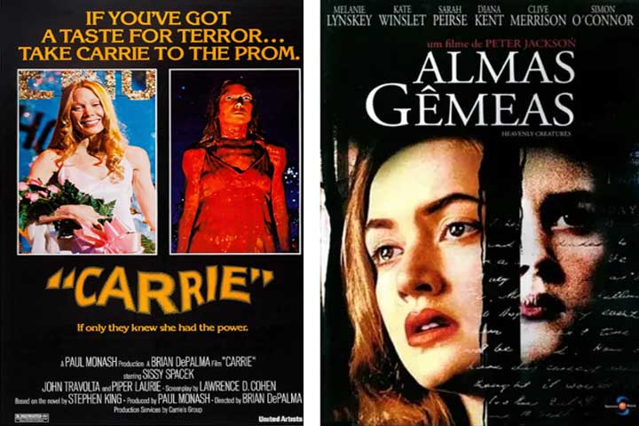 Brian De Palma – Americano de origem italiana nascido em 1940, é conhecido por reinventar o suspense e o terror psicológico com influências do cinema hitchcockiano, em filmes como Carrie, a Estranha, Dublê de Corpo e Almas Gêmeas. Sua técnica inclui movimentos de câmera audaciosos, tensão crescente e temas de voyeurismo.
