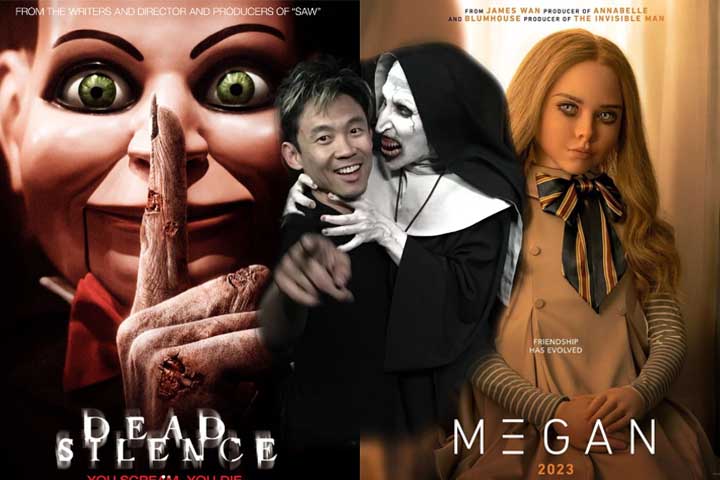 James Wan – Nascido em 1977, o cineasta australiano é um mestre do terror contemporâneo, responsável por franquias como Jogos Mortais e Invocação do Mal. 
