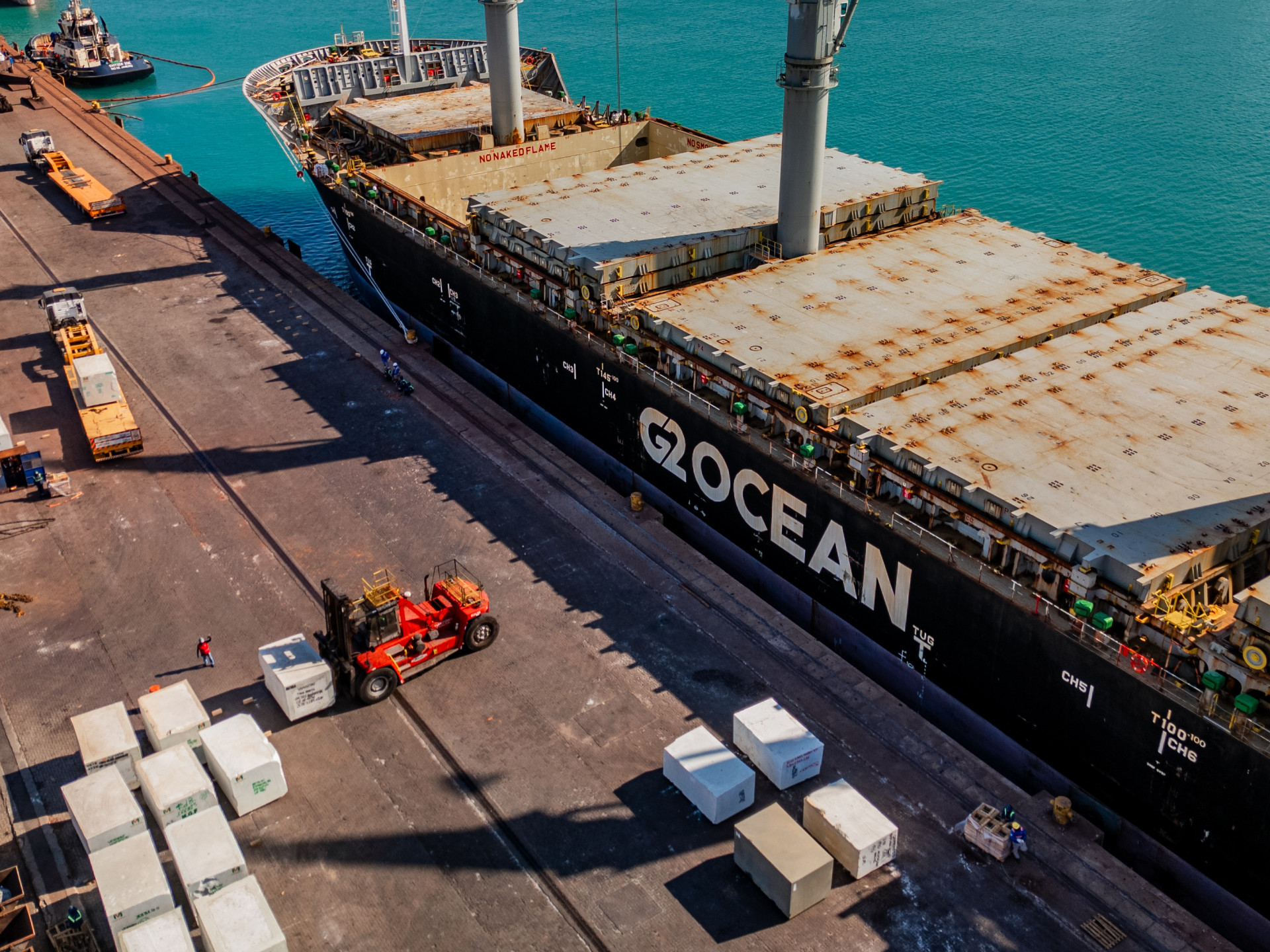 ￼EXPORTAÇÃO de blocos são maioria no Ceará (Foto: FCO FONTENELE)