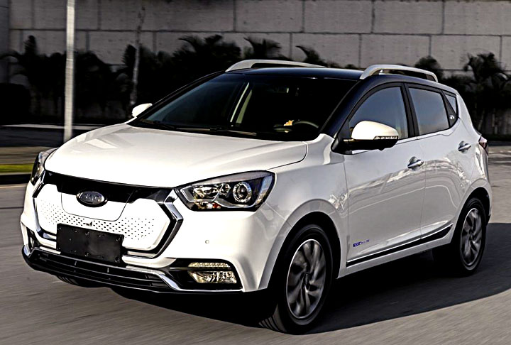 O JAC J3 Turin (sedã compacto econômico) e o JAC iEV40 (SUV elétrico versátil) finalizam a lista.