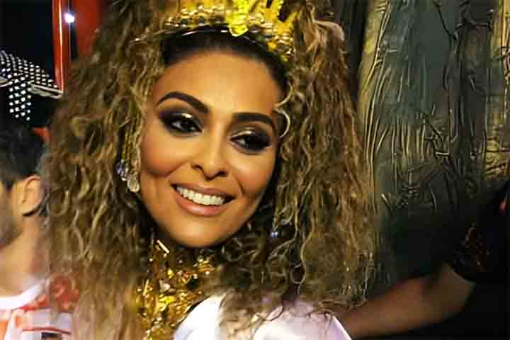 Juliana será a rainha de bateria da escola de samba Unidos do Viradouro no Carnaval de 2026, fato que marca sua volta ao posto após 17 anos.