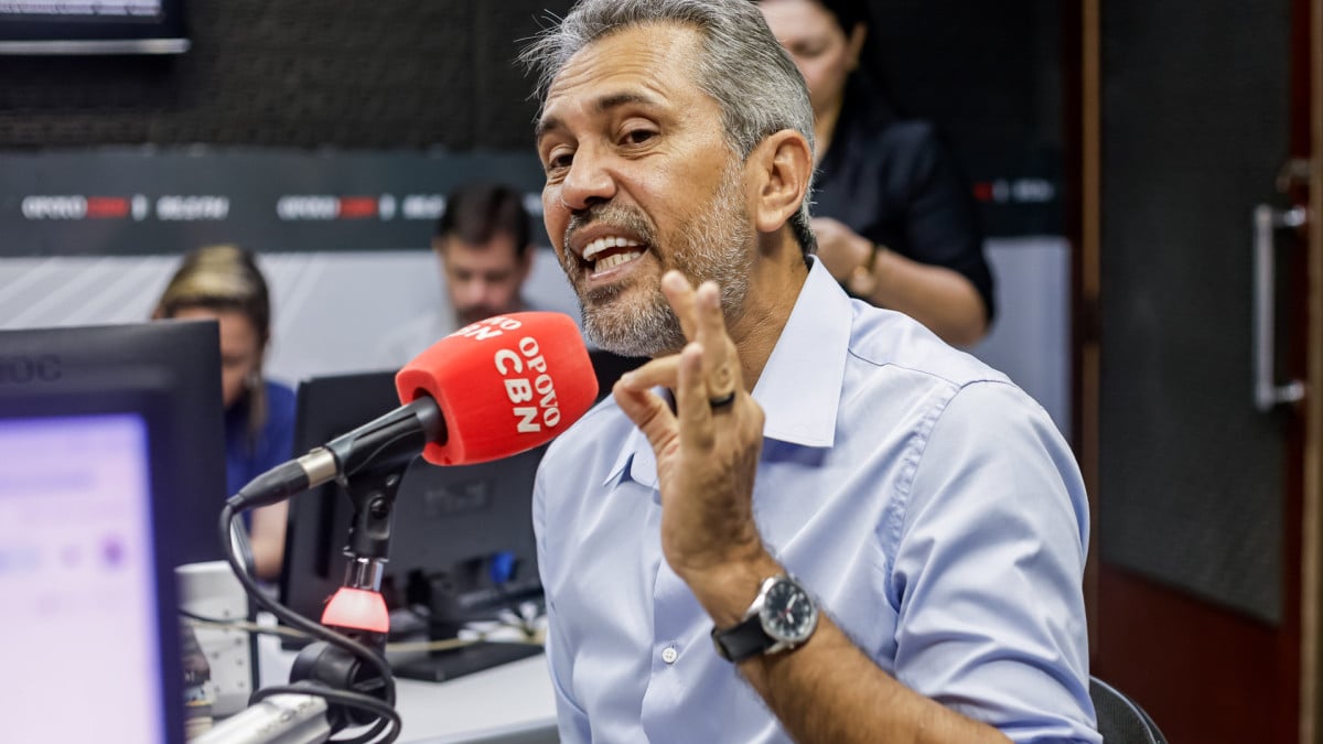 Elmano de Freitas em entrevista para o O POVO CBN