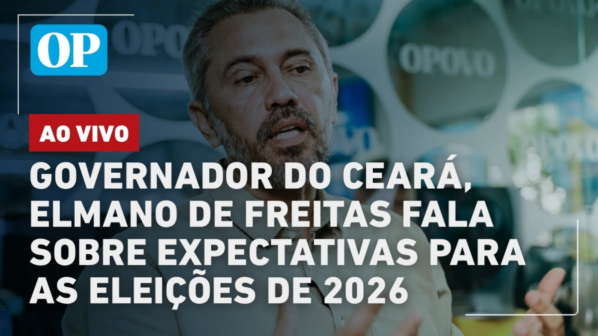 Governador do Ceará, Elmano de Freitas concede entrevista ao O POVO News nesta sexta-feira, 5 de dezembro de 2025