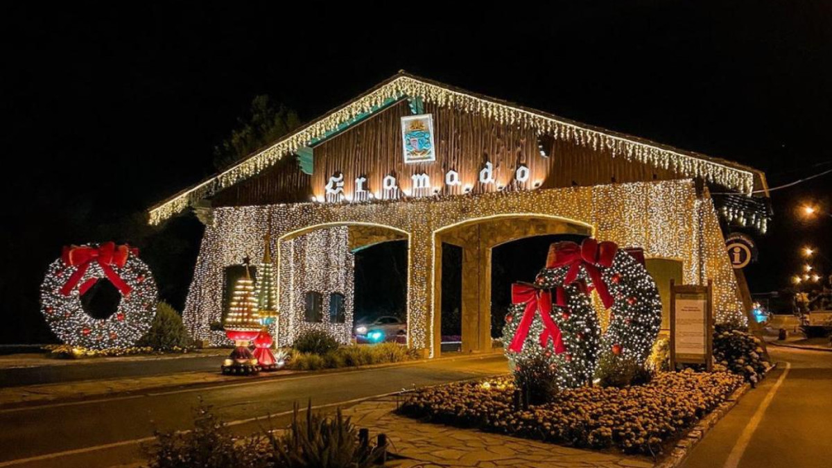 Gramado celebra, em 2025, os 40 anos do tradicional Natal de Luz; confira outras cidades conhecidas pelos espetáculos natalinos