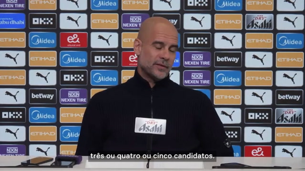 Guardiola: “Adoraria ver a Inglaterra conquistar a Copa do Mundo”