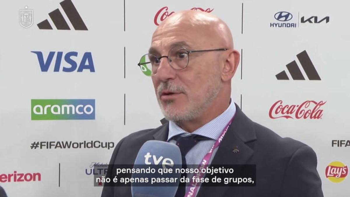 De la Fuente reage ao sorteio da Copa do Mundo