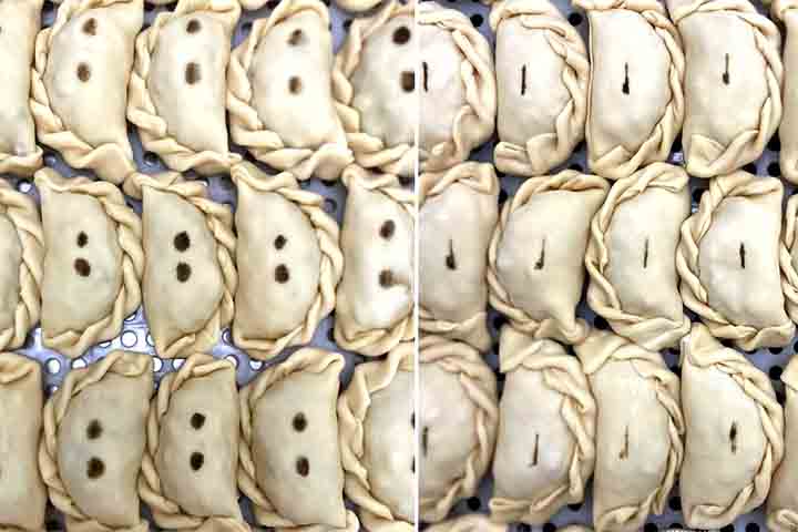 Na cozinha caseira, as empanadas são práticas e podem ser congeladas antes de assar ou fritar. Isso permite preparar grandes quantidades com antecedência para eventos, festas ou consumo diário.