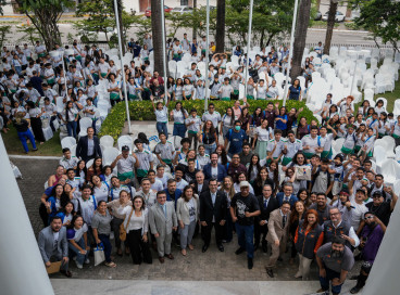 O Tribunal de Justiça do Trabalho realizou o encerramento do projeto "Partiu Aula", com palestras e batalhas de rima para crianças e adolescentes. 