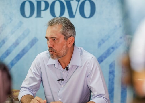 Elmano de Freitas visitou o Grupo de Comunicação O POVO