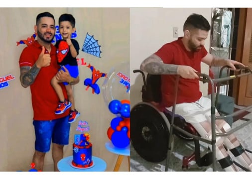 Paraplégico após acidente em Fortaleza, homem tem pedidos de benefício negados e pede ajuda.