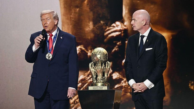 Trump recebeu o prêmio durante sorteio da Copa do Mundo de 2026 