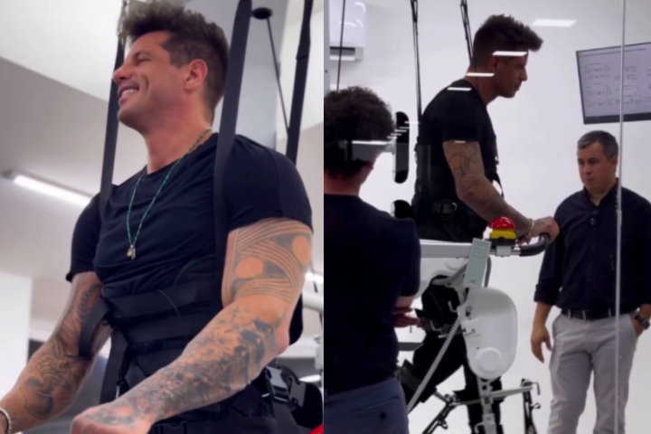 Admito que menosprezei o aparelho, achei que fosse mais do mesmo, mas, não. Eu não tenho sensibilidade nas pernas, mas senti os meus pés em contato com o chão... Isso me arrepiou, descreveu.