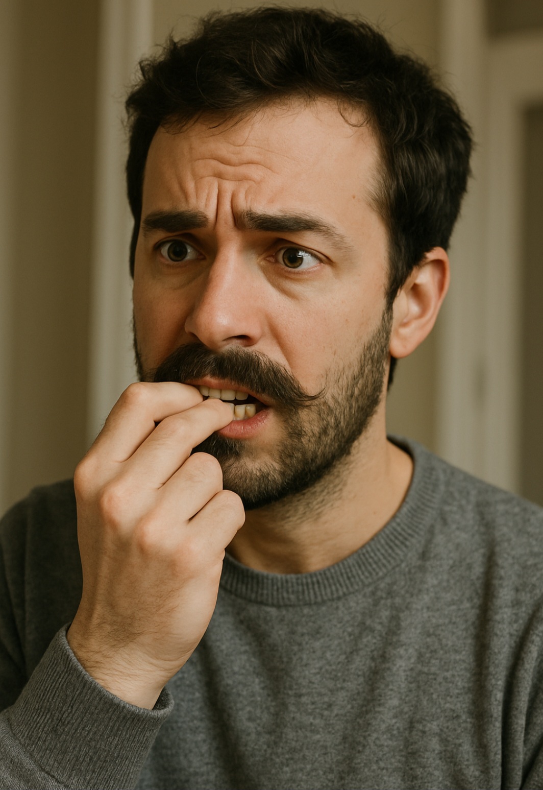 Roer unhas é uma mania associada à ansiedade e ao estresse. A repetição do gesto gera uma sensação momentânea de alívio, mesmo sendo prejudicial à saúde.