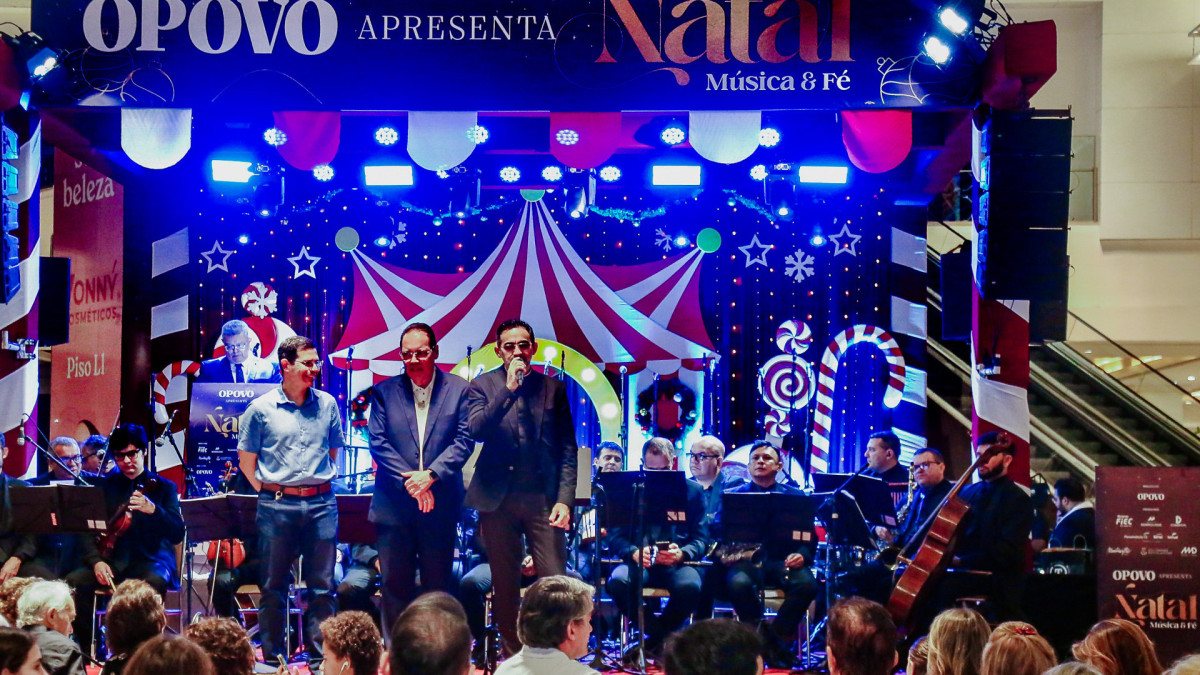 Celebração ecumênica do O POVO levou clima de Natal ao Shopping RioMar Fortaleza