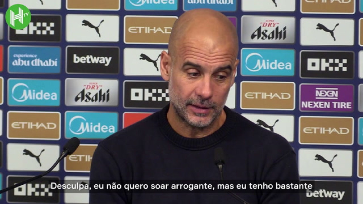 Guardiola: ‘Sem arrogância, mas tenho experiência em vencer a Premier League'