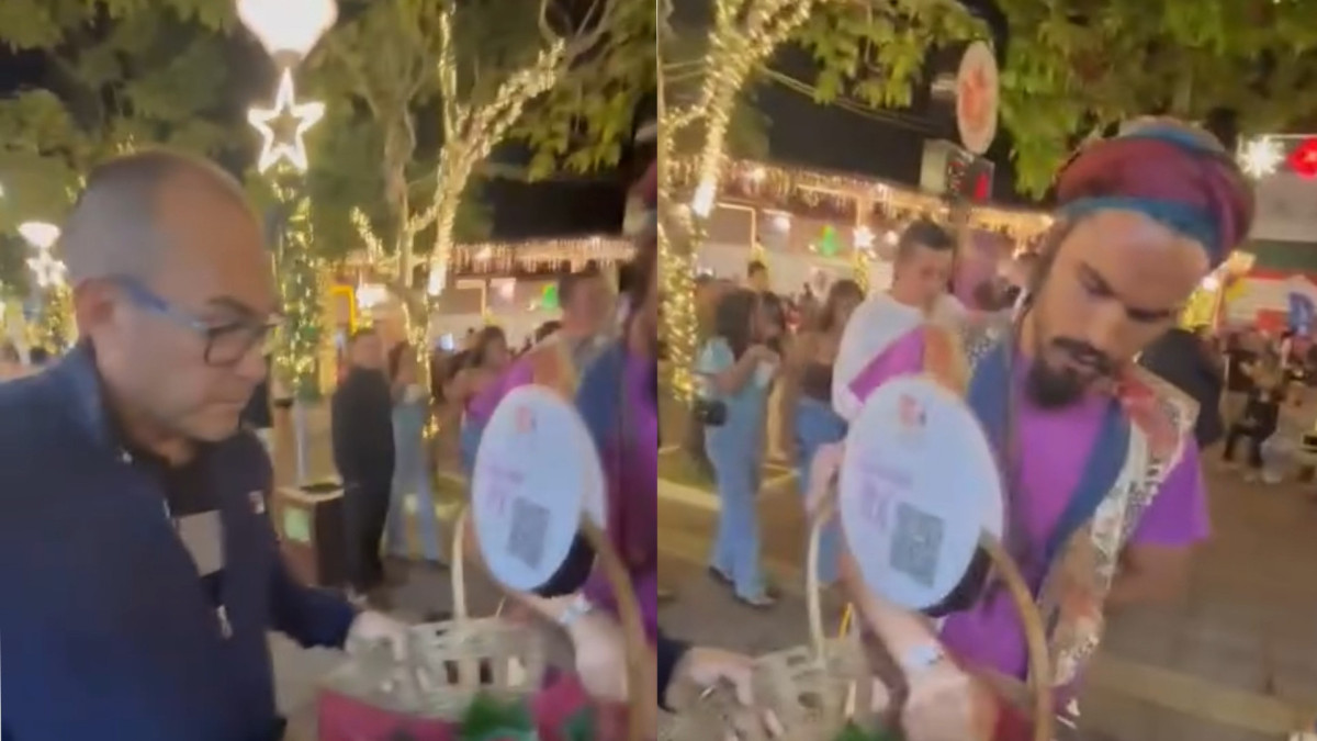 Ao todo, o turista comprou 21 doces