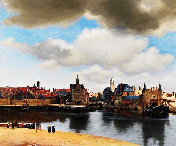 Suas obras mais famosas são cenas da vida cotidiana, frequentemente com mulheres realizando atividades domésticas como ler cartas, tocar música ou servir leite.