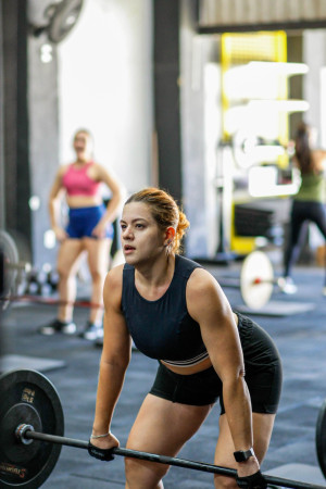 Domitila voltou para as práticas de crossfit