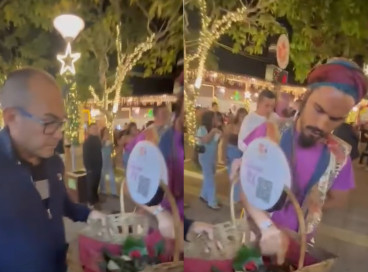 Ao todo, o turista comprou 21 doces 