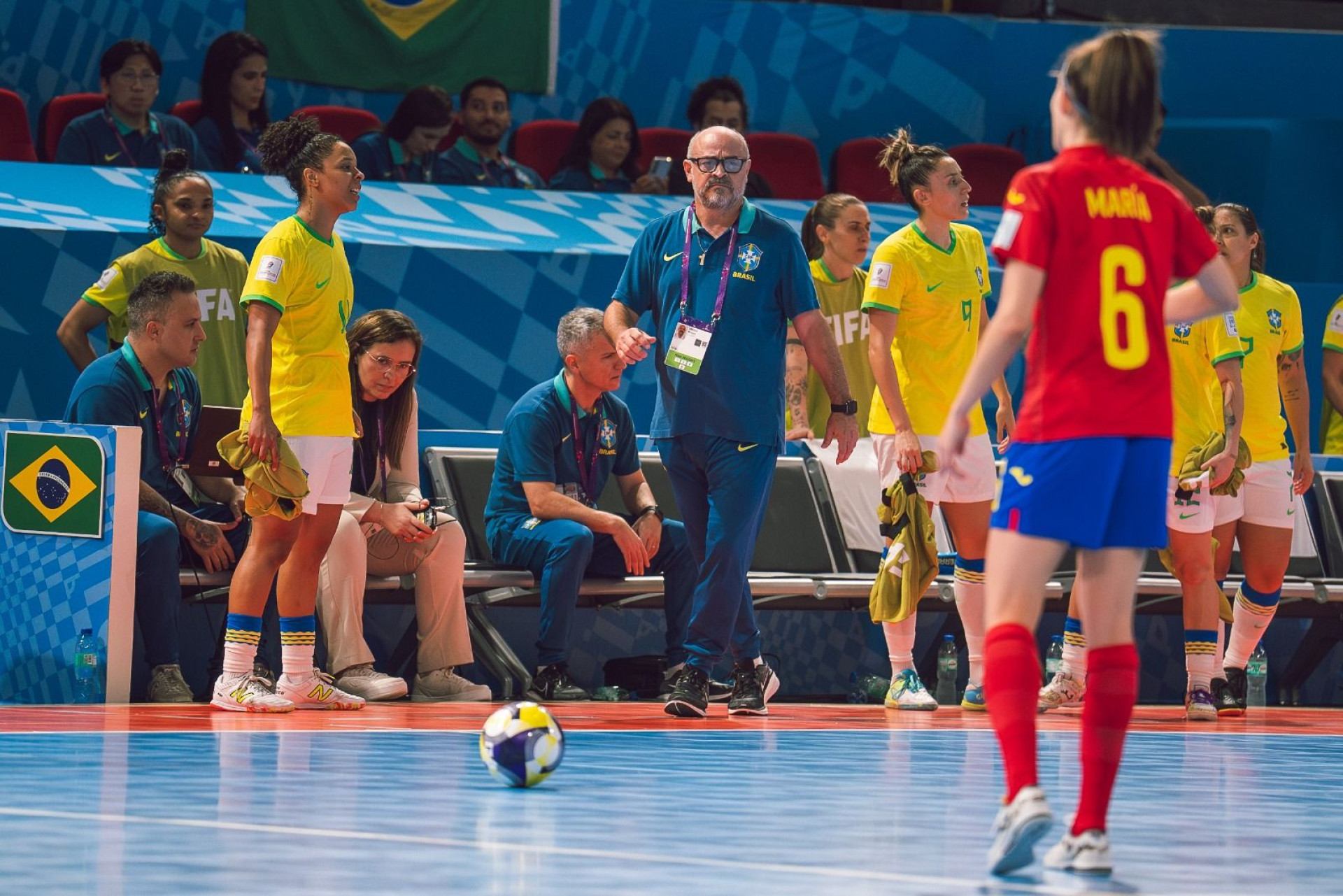 Wilson Sabóia, técnico da seleção feminina de futsal (Foto: Fábio Souza/CBF)