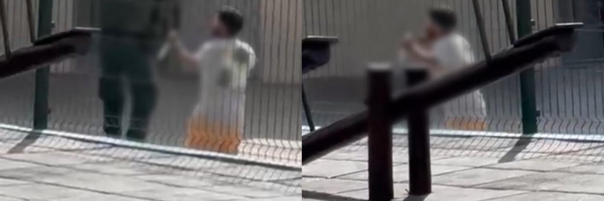 Agressor com duas facas foi contido pela PMCE