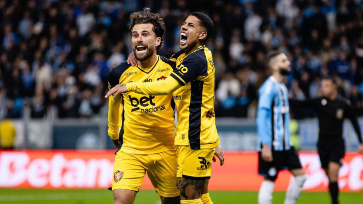 Partida entre Sport e Grêmio no Campeonato Brasileiro Série A 2025